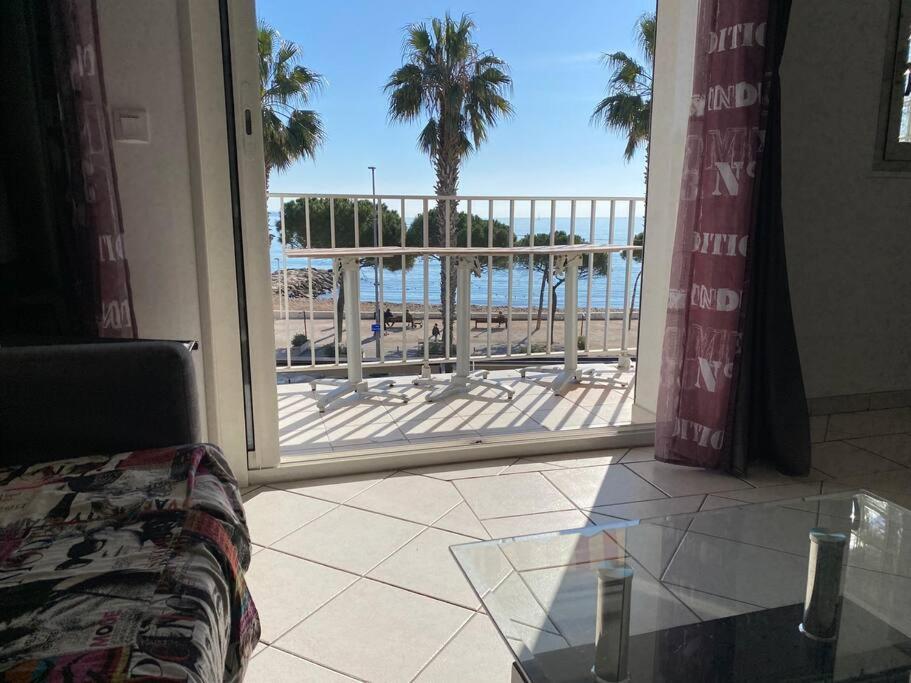 T3 Sur La Plage Vue Feerique Mer,Wifi, Parking Inclus , Clim Ла-Сьота Экстерьер фото