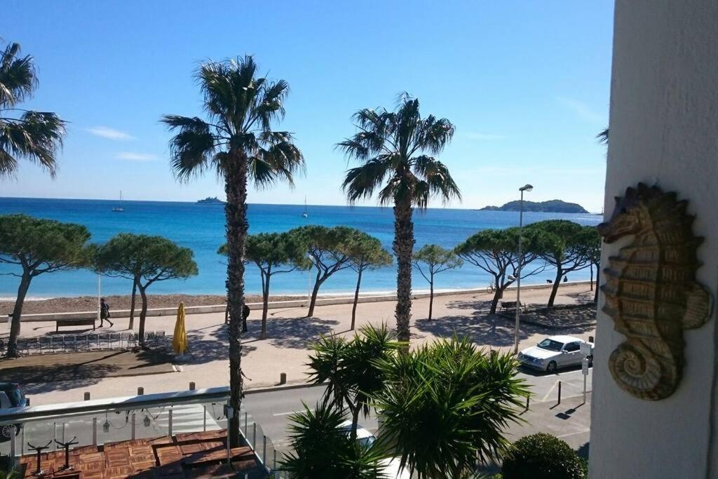 T3 Sur La Plage Vue Feerique Mer,Wifi, Parking Inclus , Clim Ла-Сьота Экстерьер фото