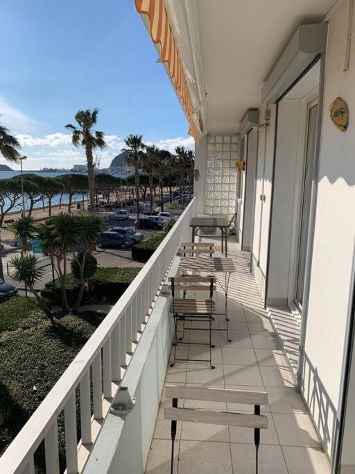 T3 Sur La Plage Vue Feerique Mer,Wifi, Parking Inclus , Clim Ла-Сьота Экстерьер фото